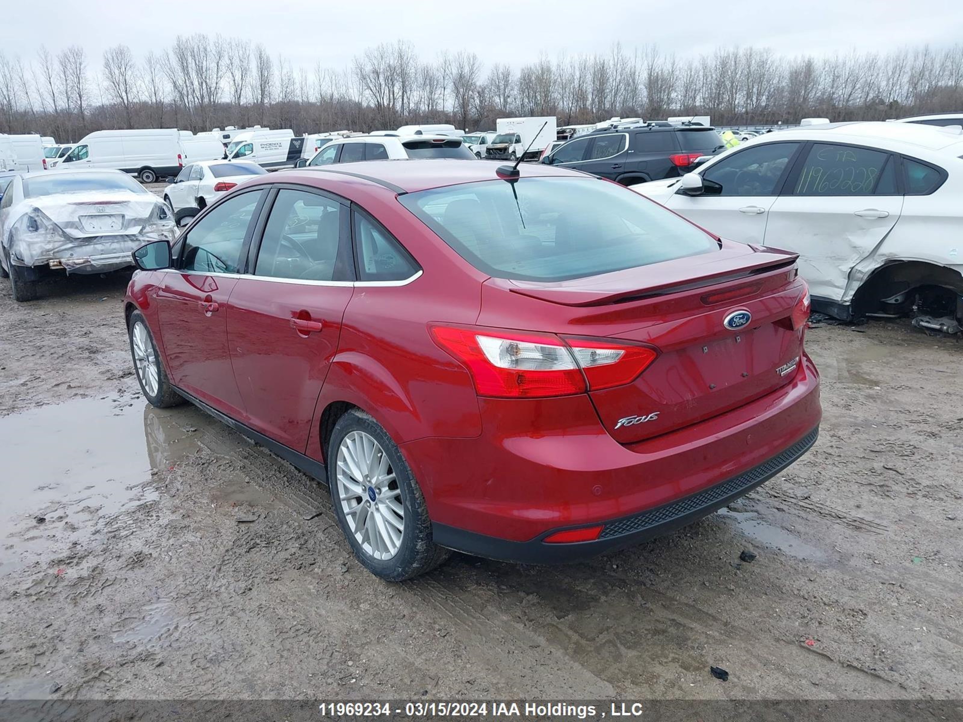 Photo 2 VIN: 1FADP3J2XEL133634 - FORD FOCUS 