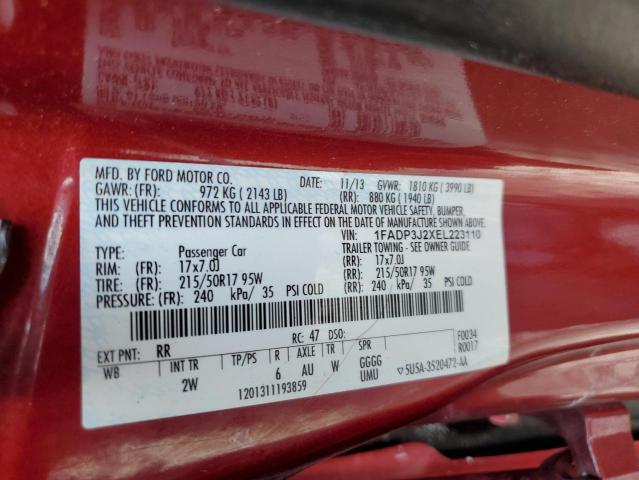 Photo 11 VIN: 1FADP3J2XEL223110 - FORD FOCUS TITA 