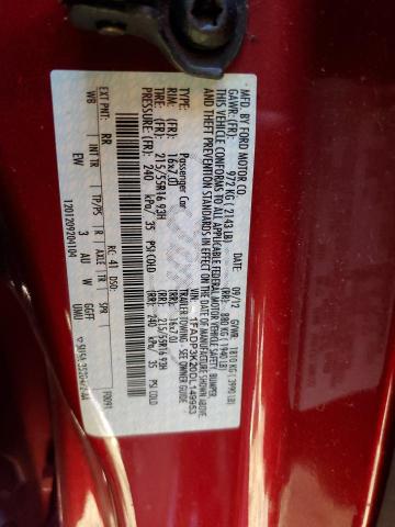 Photo 12 VIN: 1FADP3K20DL149953 - FORD FOCUS SE 