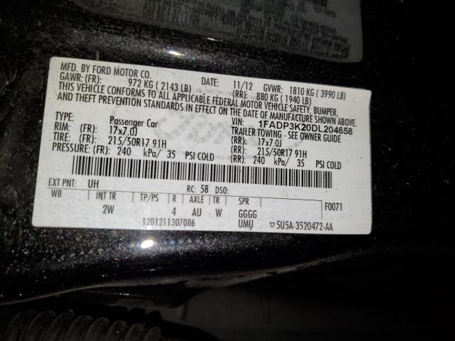 Photo 11 VIN: 1FADP3K20DL204658 - FORD FOCUS 