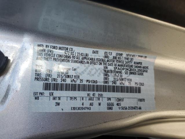 Photo 12 VIN: 1FADP3K20DL250202 - FORD FOCUS 