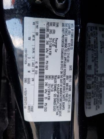 Photo 9 VIN: 1FADP3K20FL367748 - FORD FOCUS SE 