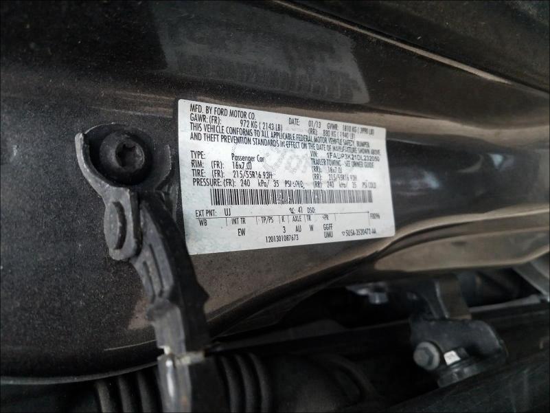 Photo 9 VIN: 1FADP3K21DL232050 - FORD FOCUS SE 