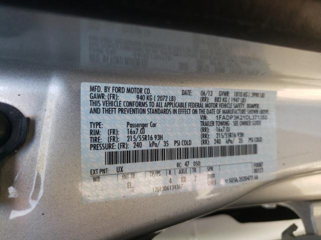 Photo 9 VIN: 1FADP3K21DL371353 - FORD FOCUS SE 