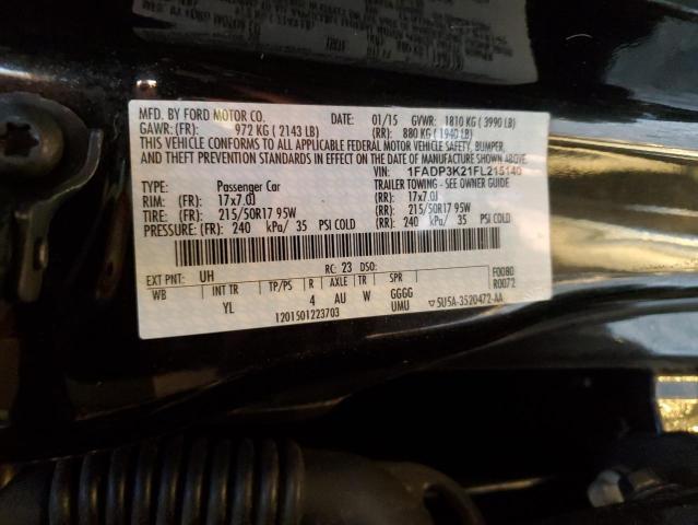 Photo 11 VIN: 1FADP3K21FL215140 - FORD FOCUS 