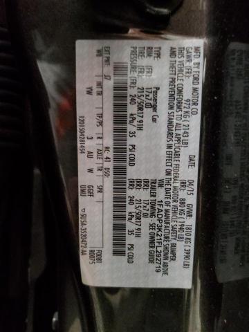 Photo 11 VIN: 1FADP3K21FL292719 - FORD FOCUS SE 