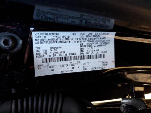 Photo 11 VIN: 1FADP3K21HL301230 - FORD FOCUS SE 