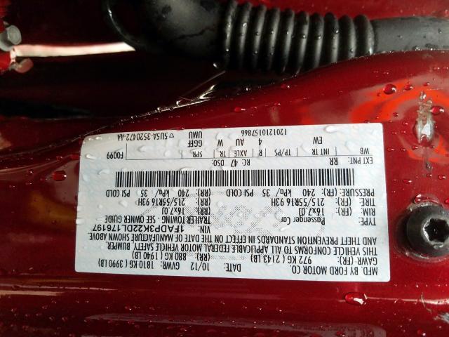 Photo 9 VIN: 1FADP3K22DL176197 - FORD FOCUS SE 