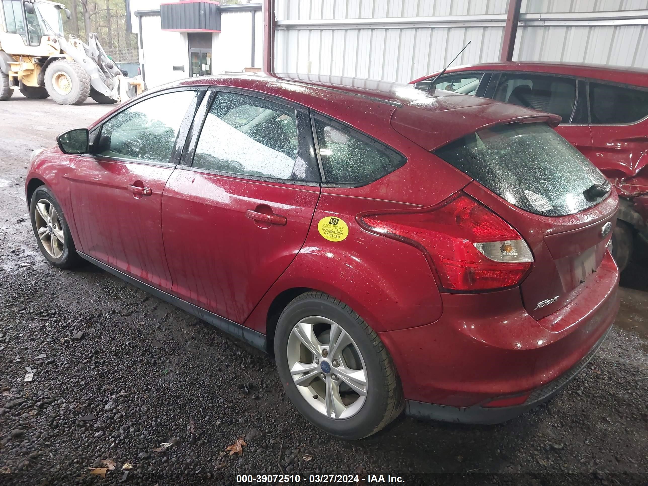 Photo 2 VIN: 1FADP3K22DL341438 - FORD FOCUS 