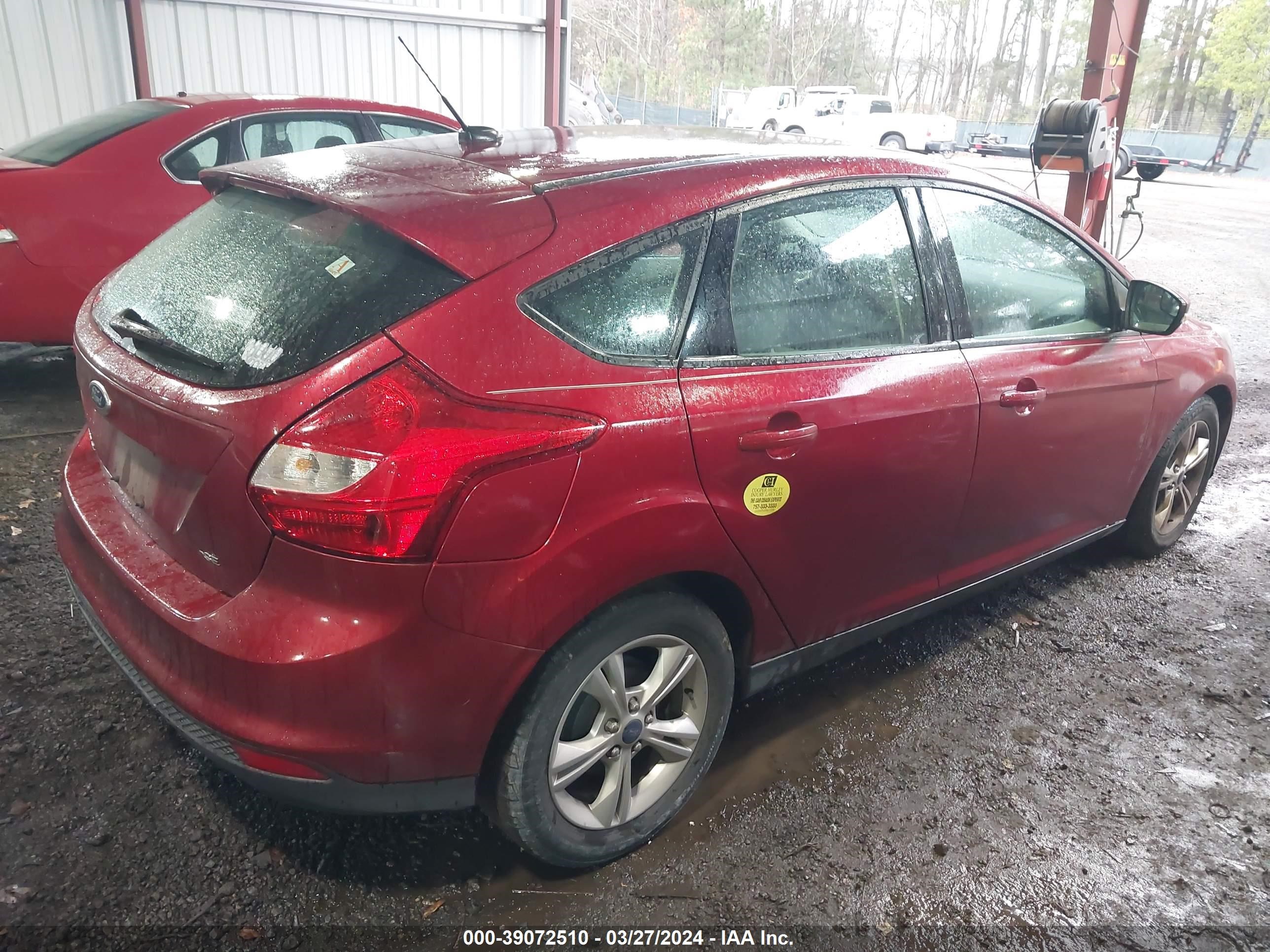 Photo 3 VIN: 1FADP3K22DL341438 - FORD FOCUS 