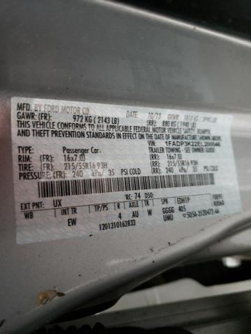 Photo 9 VIN: 1FADP3K22EL200046 - FORD FOCUS SE 