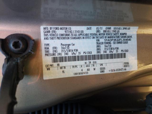 Photo 11 VIN: 1FADP3K22FL304540 - FORD FOCUS SE 