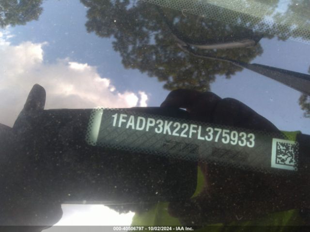 Photo 8 VIN: 1FADP3K22FL375933 - FORD FOCUS 