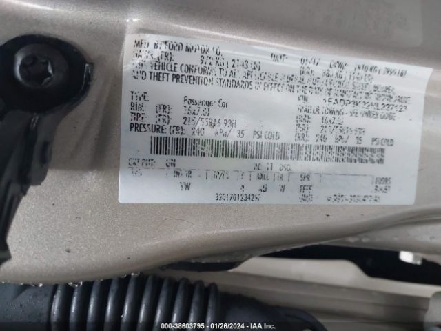 Photo 8 VIN: 1FADP3K22HL227123 - FORD FOCUS 