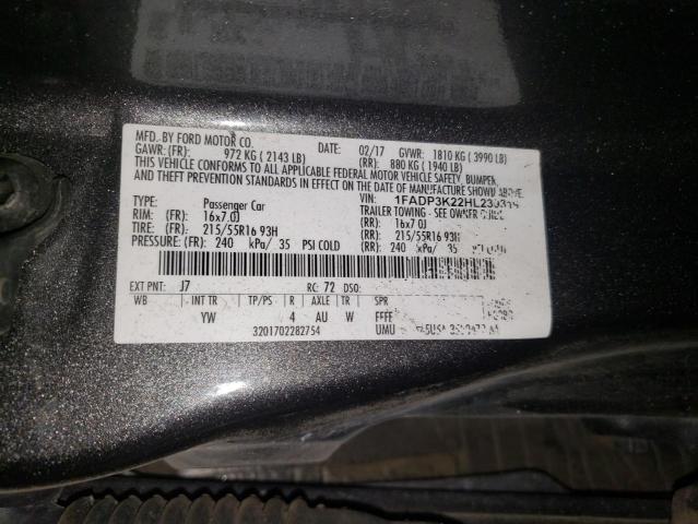 Photo 11 VIN: 1FADP3K22HL239319 - FORD FOCUS SE 