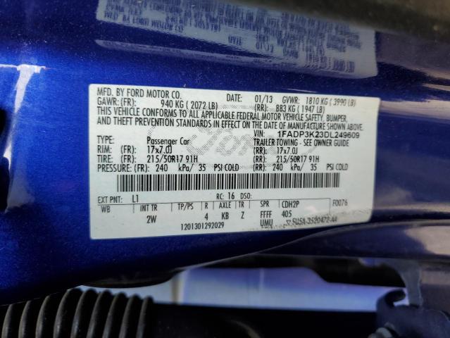 Photo 11 VIN: 1FADP3K23DL249609 - FORD FOCUS SE 