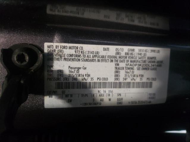 Photo 9 VIN: 1FADP3K23DL341495 - FORD FOCUS SE 