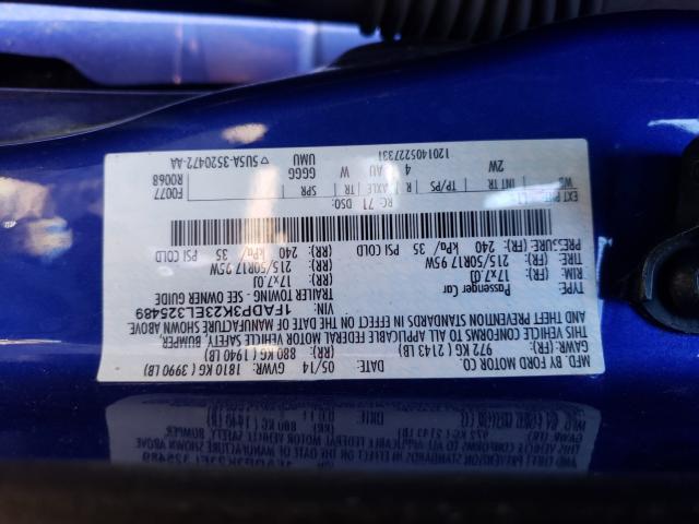 Photo 9 VIN: 1FADP3K23EL325489 - FORD FOCUS SE 