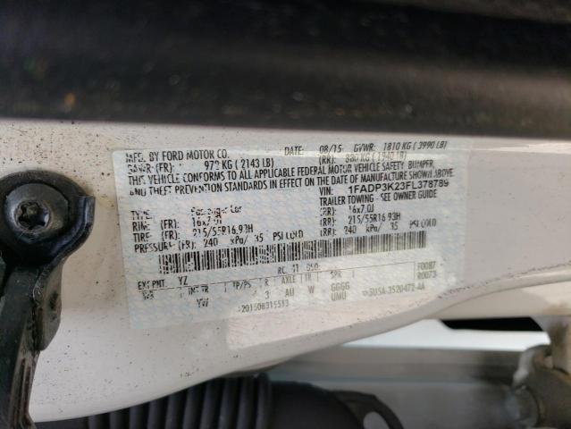 Photo 11 VIN: 1FADP3K23FL378789 - FORD FOCUS SE 