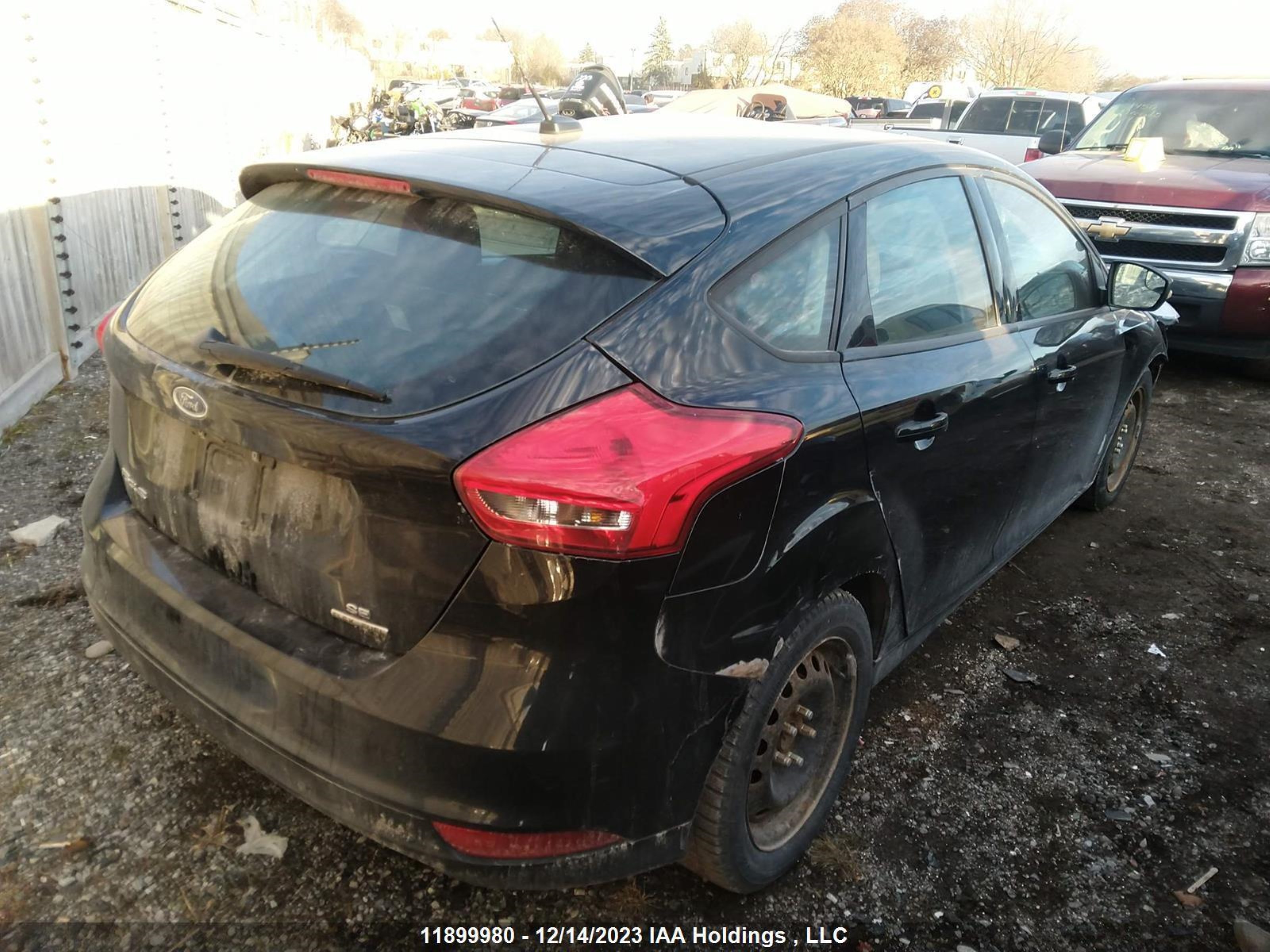 Photo 3 VIN: 1FADP3K23GL316777 - FORD FOCUS 