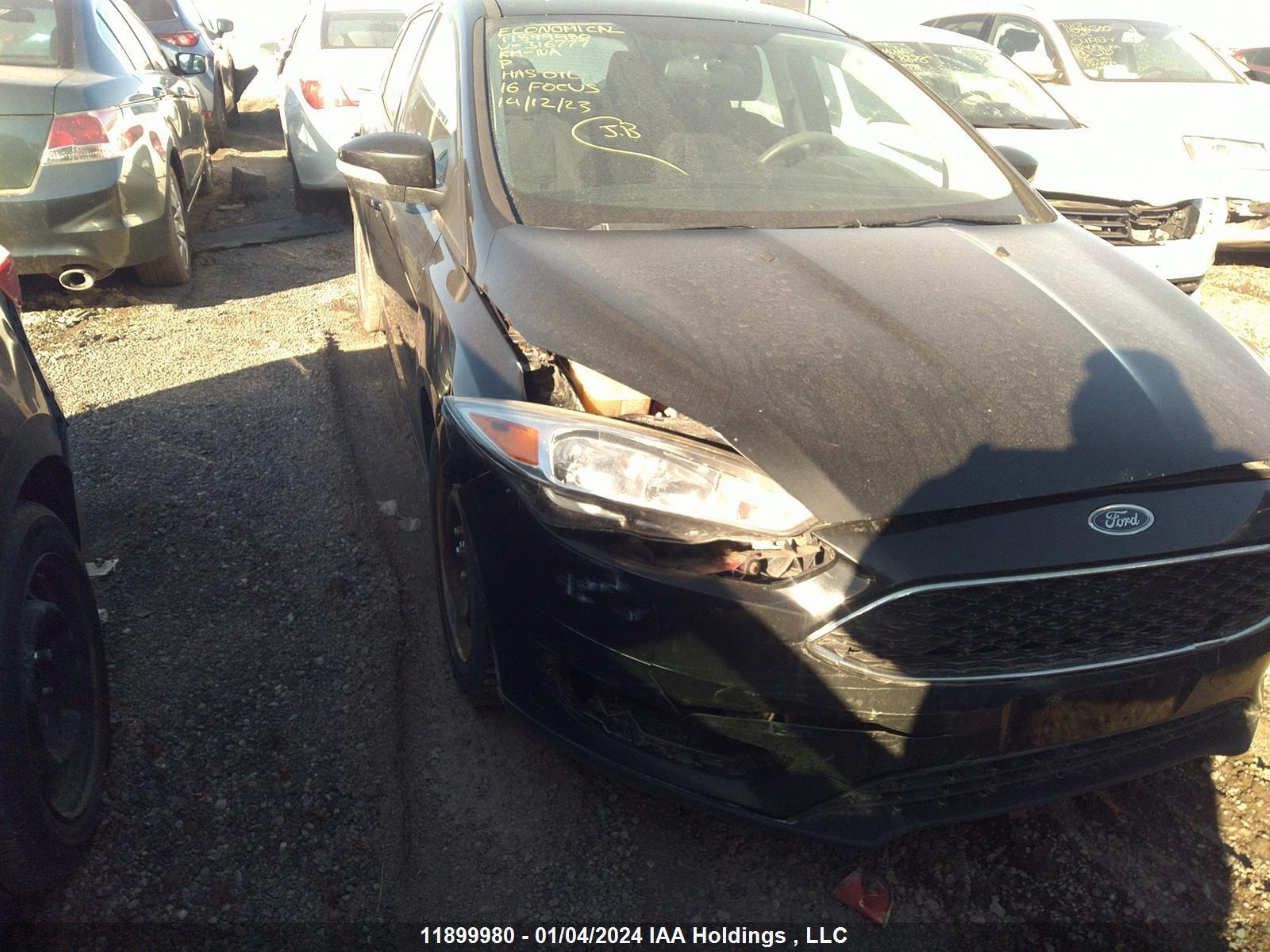 Photo 5 VIN: 1FADP3K23GL316777 - FORD FOCUS 