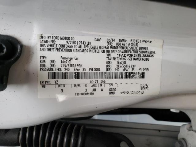 Photo 11 VIN: 1FADP3K24EL283835 - FORD FOCUS SE 