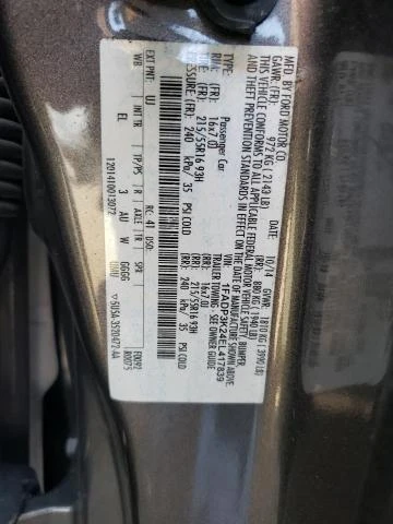 Photo 11 VIN: 1FADP3K24EL417839 - FORD FOCUS SE 