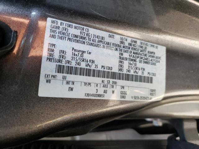 Photo 11 VIN: 1FADP3K24EL431224 - FORD FOCUS 