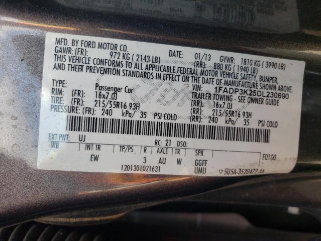 Photo 11 VIN: 1FADP3K25DL230690 - FORD FOCUS SE 