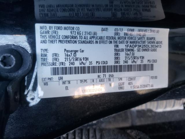 Photo 9 VIN: 1FADP3K25DL303413 - FORD FOCUS SE 