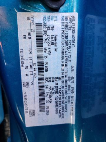 Photo 12 VIN: 1FADP3K25EL144720 - FORD FOCUS SE 