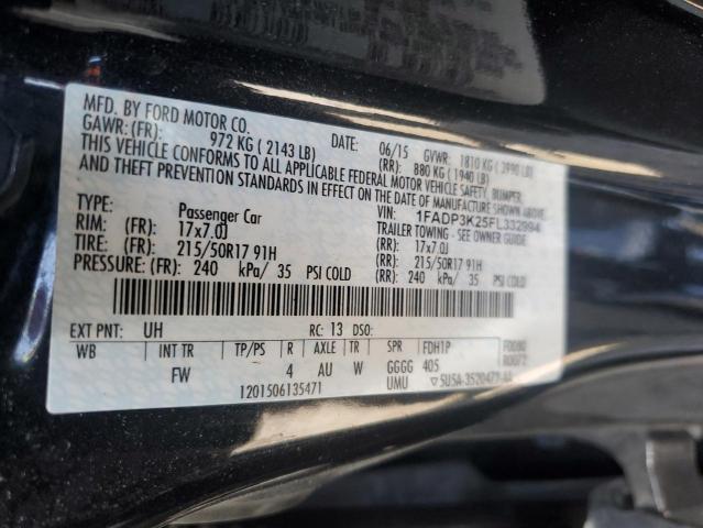 Photo 11 VIN: 1FADP3K25FL332994 - FORD FOCUS SE 