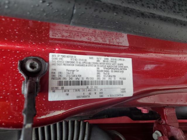 Photo 12 VIN: 1FADP3K25HL347854 - FORD FOCUS SE 