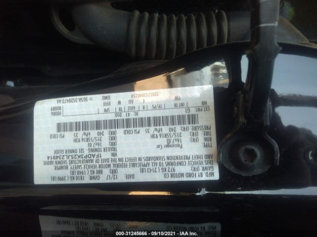 Photo 8 VIN: 1FADP3K25JL234914 - FORD FOCUS 