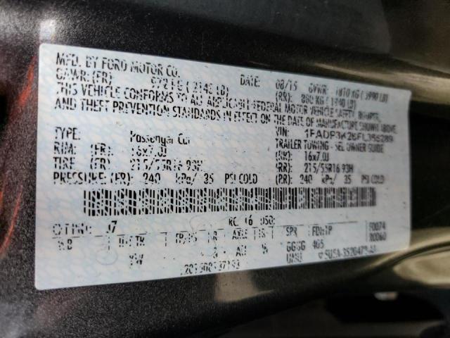 Photo 12 VIN: 1FADP3K26FL365289 - FORD FOCUS SE 