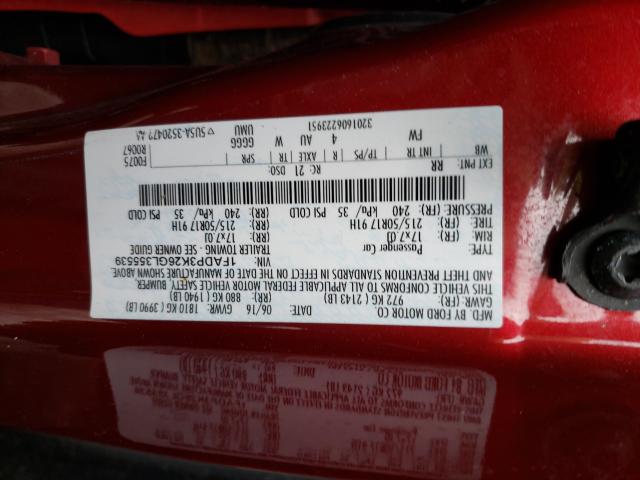 Photo 9 VIN: 1FADP3K26GL355539 - FORD FOCUS SE 