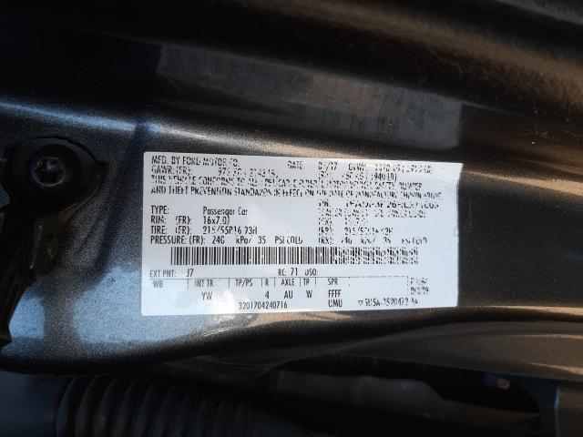 Photo 9 VIN: 1FADP3K26HL271609 - FORD FOCUS 