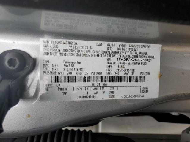 Photo 11 VIN: 1FADP3K26JL253021 - FORD FOCUS SE 