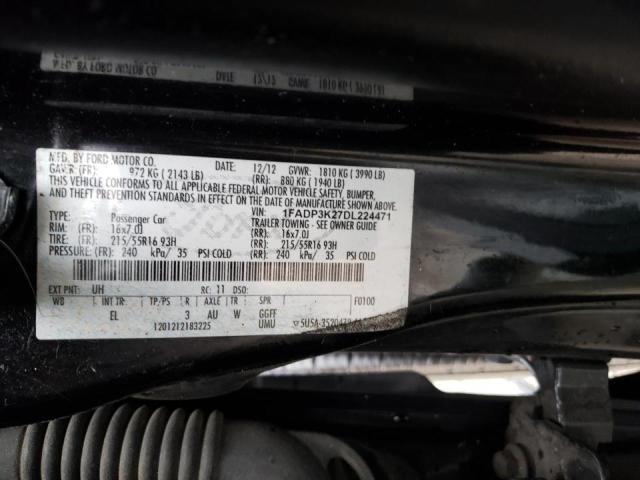 Photo 11 VIN: 1FADP3K27DL224471 - FORD FOCUS SE 