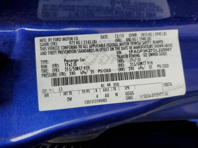 Photo 11 VIN: 1FADP3K27DL225667 - FORD FOCUS 