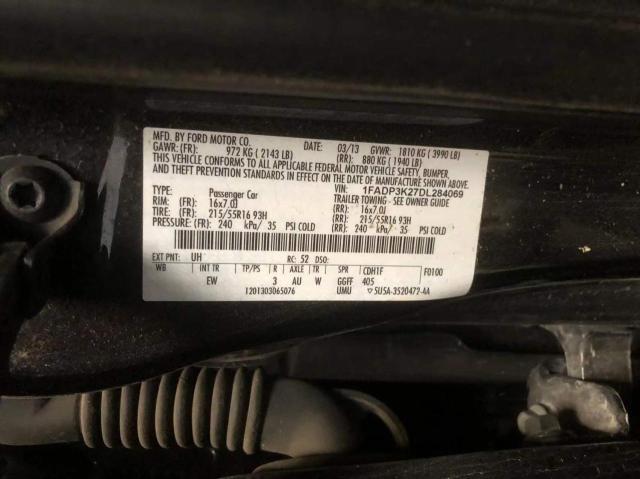 Photo 9 VIN: 1FADP3K27DL284069 - FORD FOCUS SE 