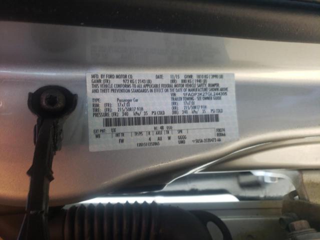 Photo 9 VIN: 1FADP3K27GL244305 - FORD FOCUS SE 