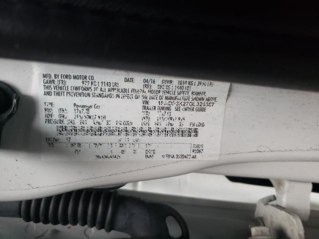 Photo 9 VIN: 1FADP3K27GL326387 - FORD FOCUS SE 