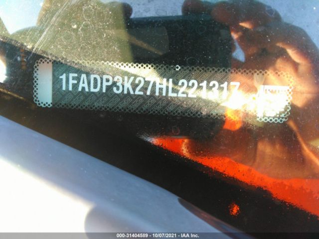 Photo 8 VIN: 1FADP3K27HL221317 - FORD FOCUS 