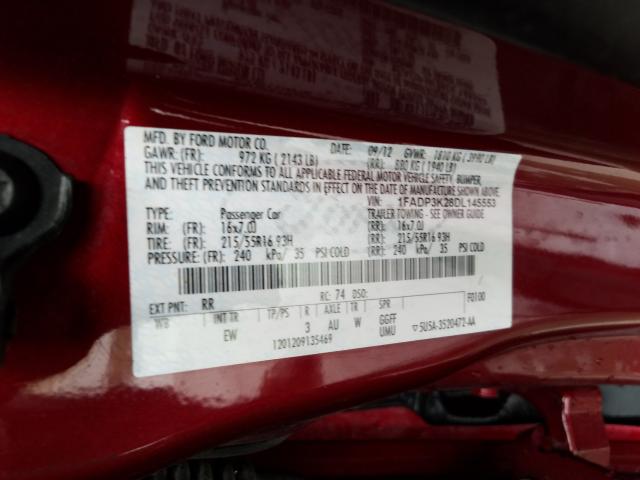 Photo 9 VIN: 1FADP3K28DL145553 - FORD FOCUS SE 