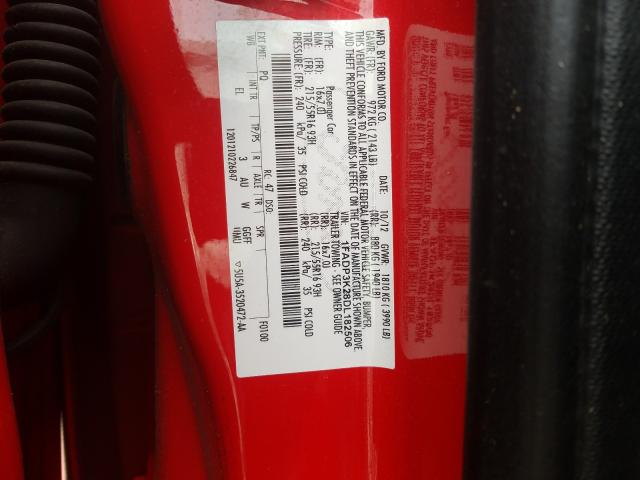 Photo 9 VIN: 1FADP3K28DL182506 - FORD FOCUS SE 