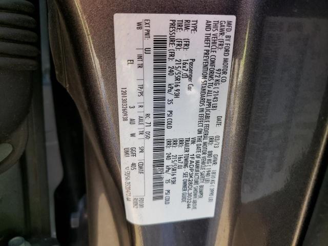 Photo 11 VIN: 1FADP3K28DL303244 - FORD FOCUS 