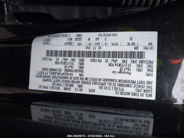 Photo 8 VIN: 1FADP3K28EL171877 - FORD FOCUS 