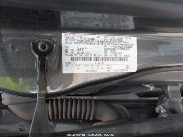 Photo 8 VIN: 1FADP3K28FL385642 - FORD FOCUS 