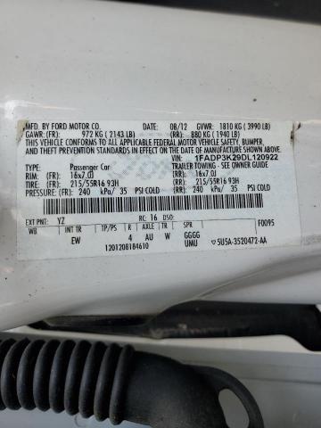 Photo 11 VIN: 1FADP3K29DL120922 - FORD FOCUS 